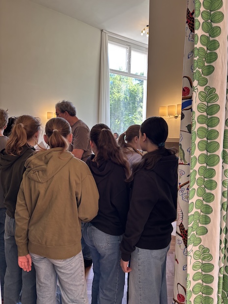 Students in Villa Beer