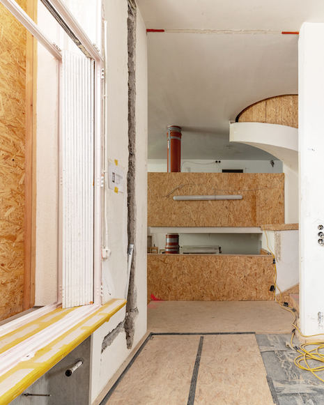 A look at the extensive renovation.