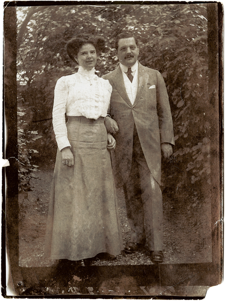 Julius and Margarethe Beer, ca. 1909