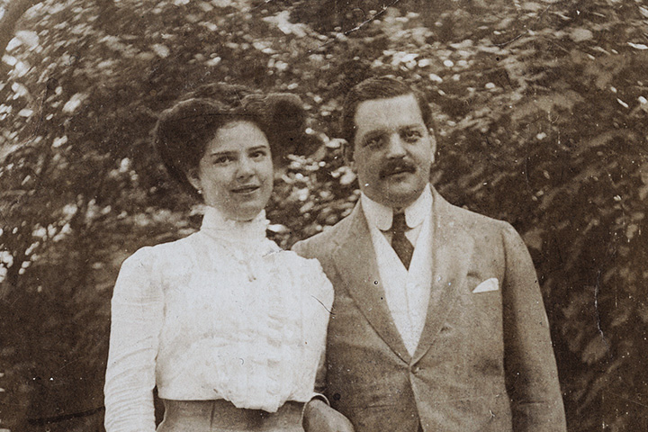 Julius and Margarethe Beer, ca. 1909