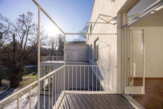 View of the terraces